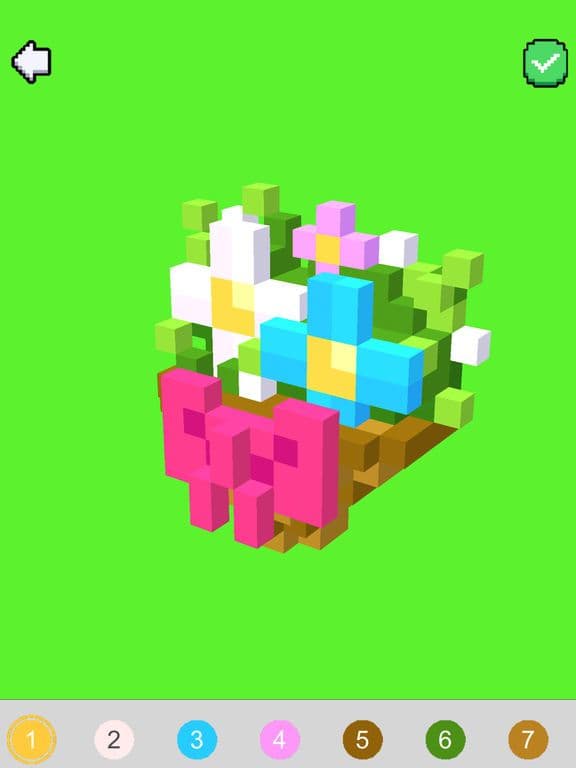 Voxel Art 3D - Color by number screenshot 5
