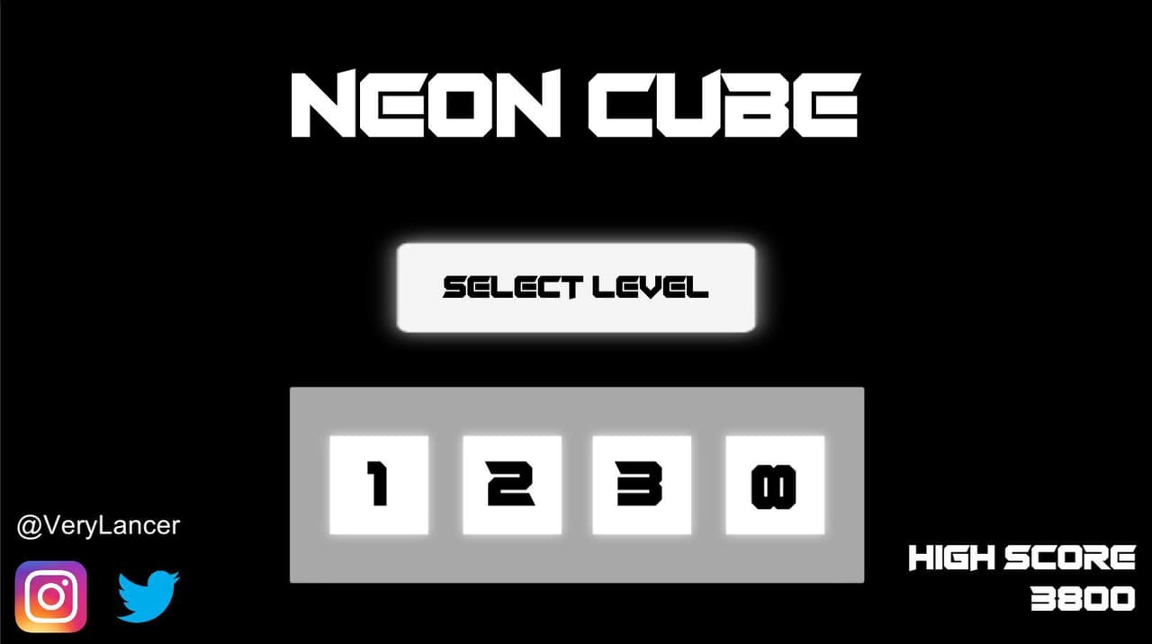 Neon Cube screenshot 2