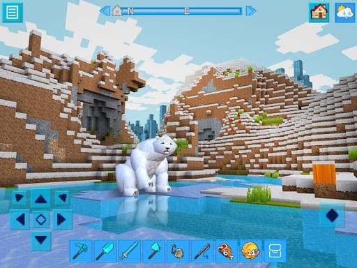 AdventureCraft: 3D Block Building & Survival Craft screenshot 5