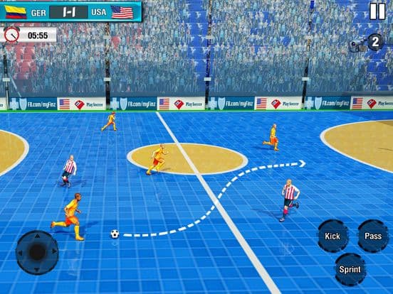 Indoor Soccer Futsal 2018 screenshot 2