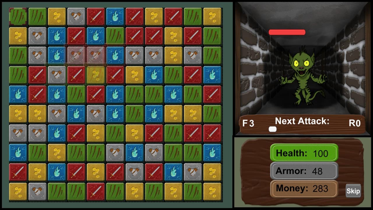 Monocle Match Dungeon
