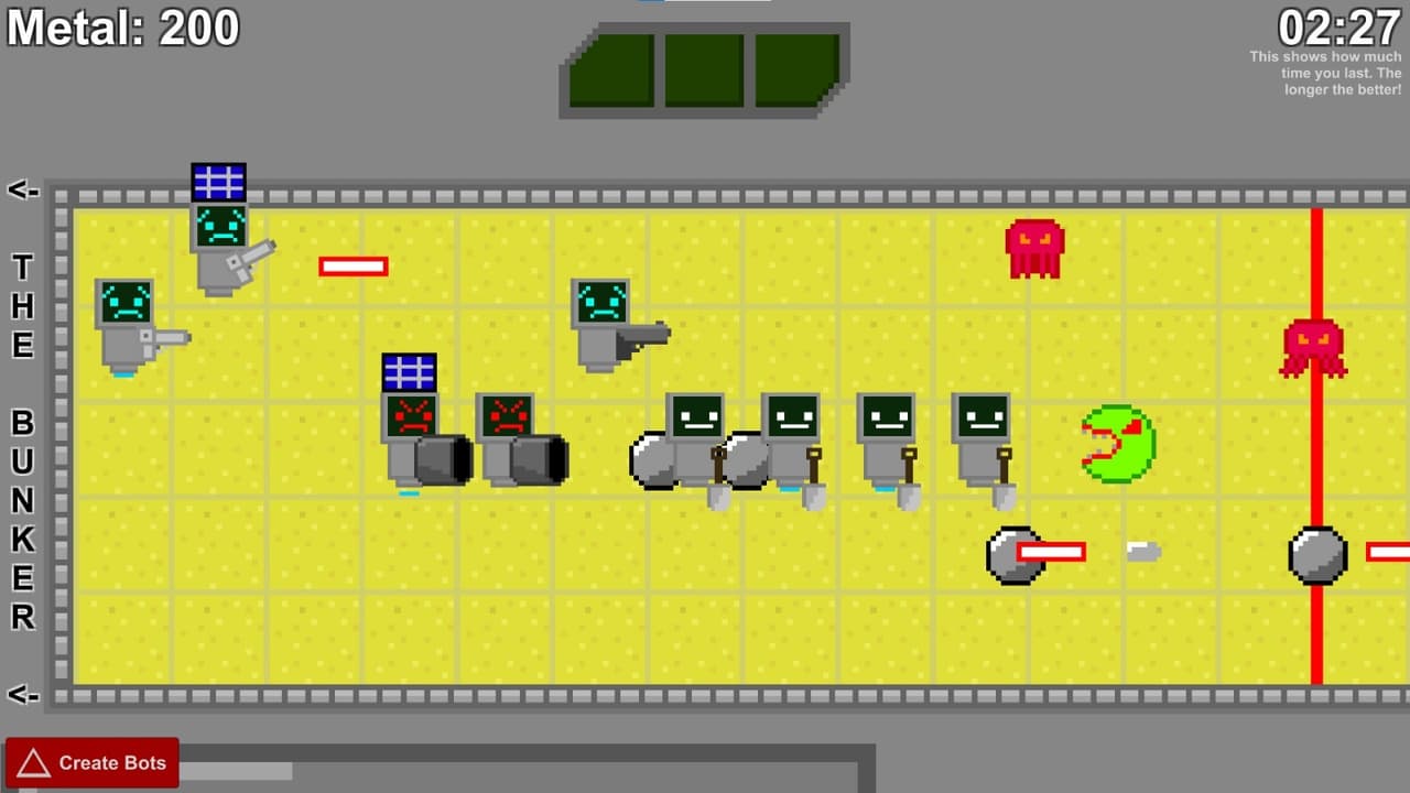 Robots VS Aliens (Neonloop Studios) screenshot 4