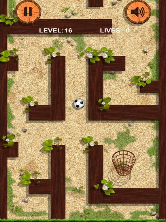 Ball and basket. Ball and wall screenshot 2