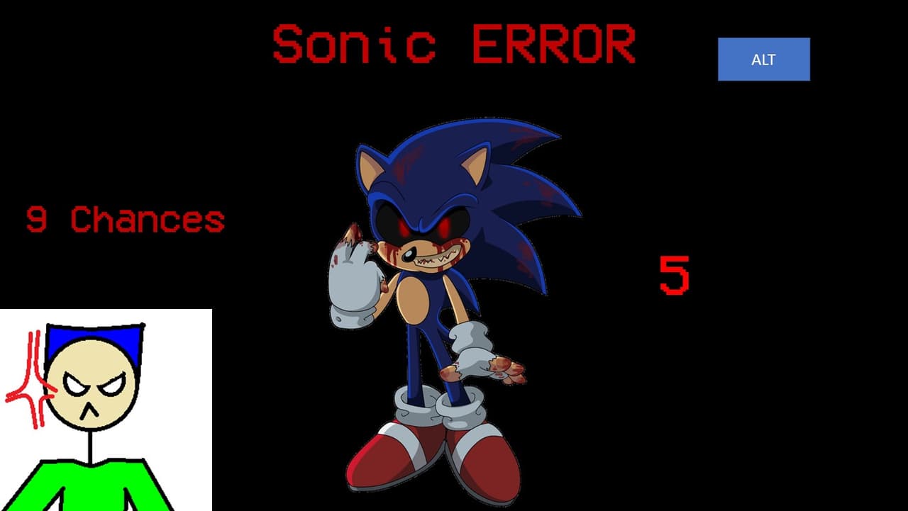 Sonic Error (Starring Zackary) screenshot 2