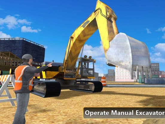 Heavy Excavator Dump Truck - Construction Machinery Driving Simulator screenshot 2