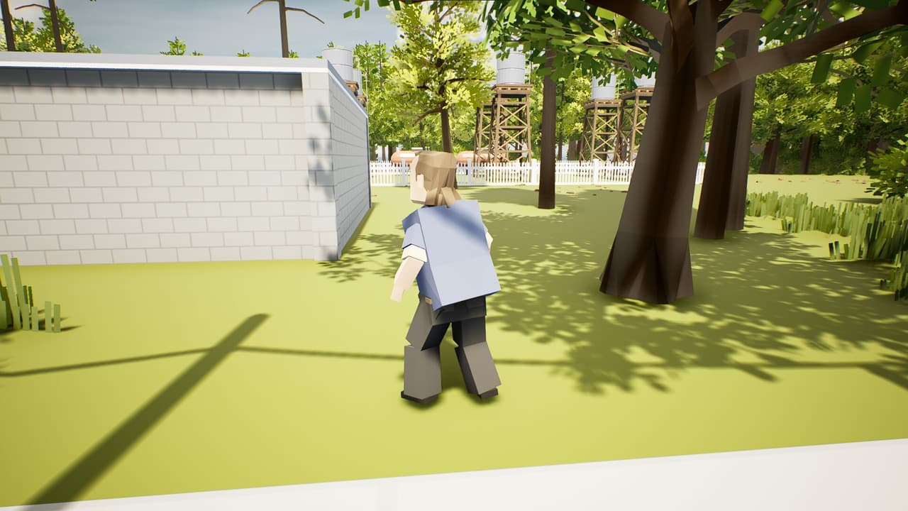 Low Poly Town (Unreal Engine) screenshot 2