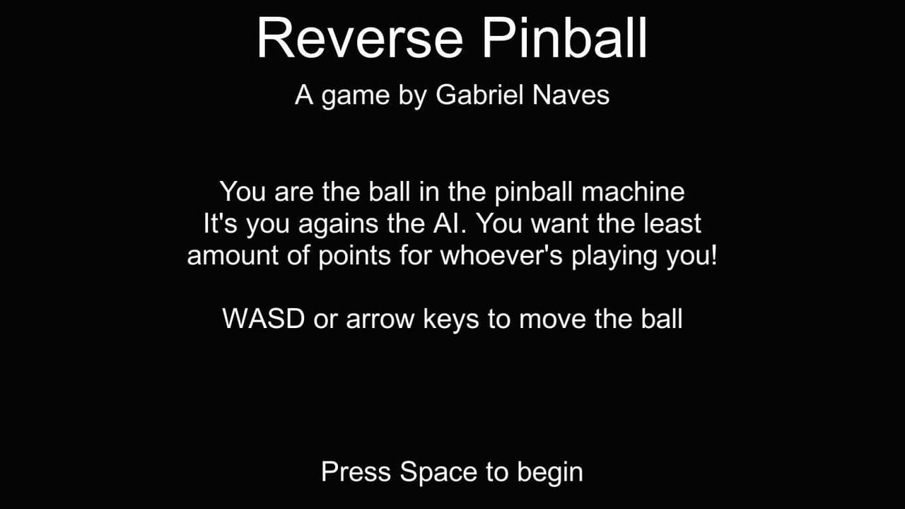 SGJ #5: Reverse Pinball