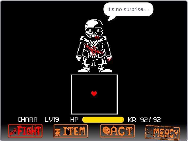 Undertale Last Breath Phase3 (My Take) screenshot 3