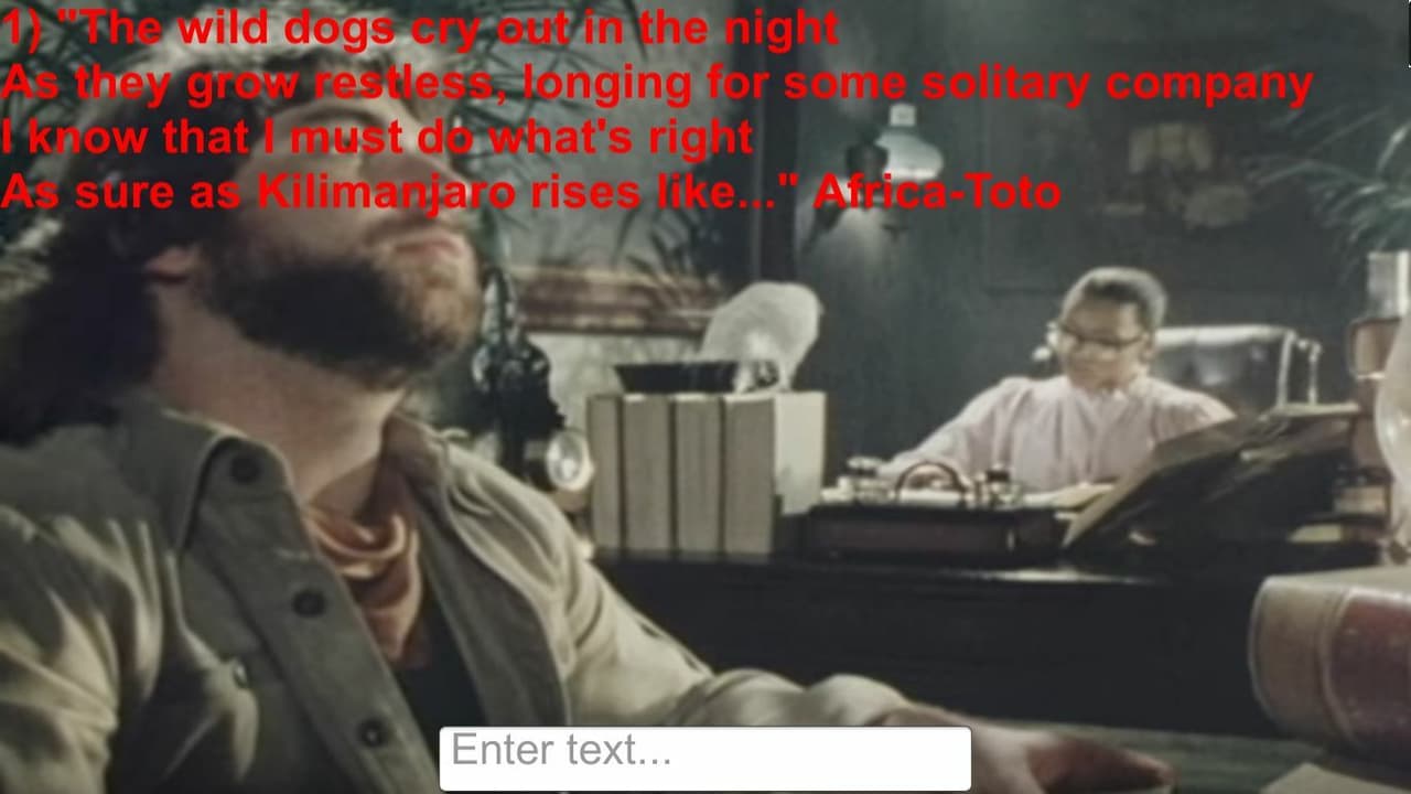Finish the Song Lyrics