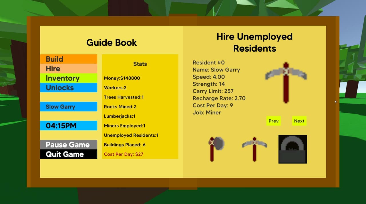 Lumber screenshot 2