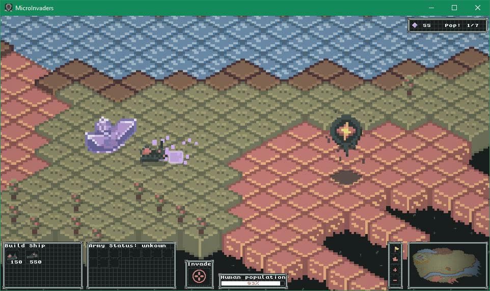 MicroInvaders screenshot 4