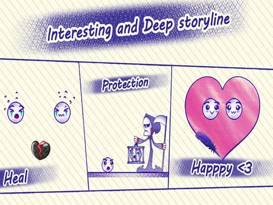 Love Story: Draw Physics Line screenshot 5