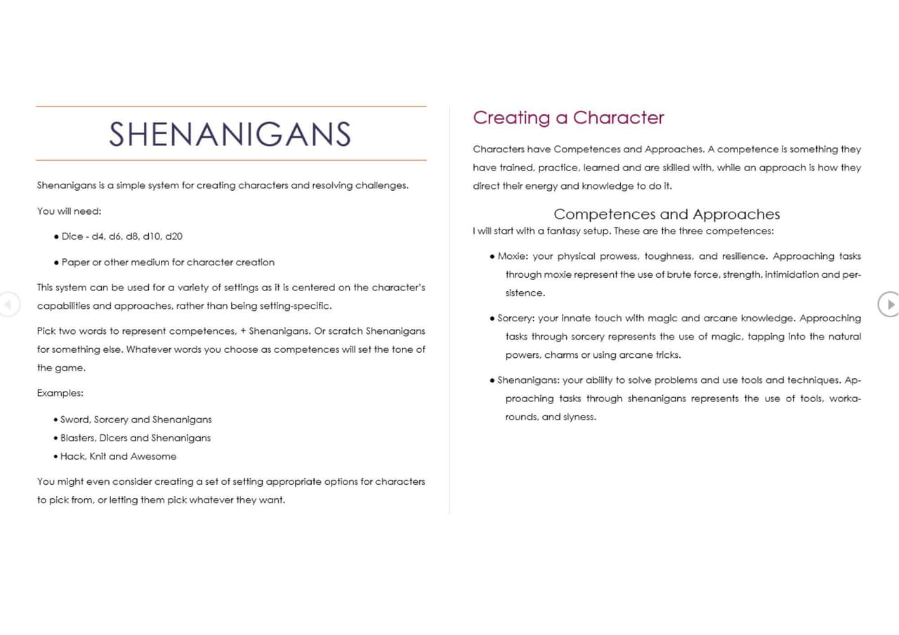 Shenanigans (itch)