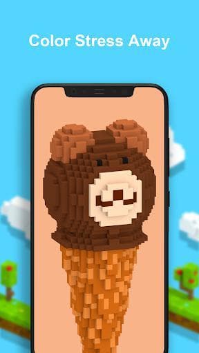 Voxel - 3D Color by Number & Pixel Coloring Book screenshot 4