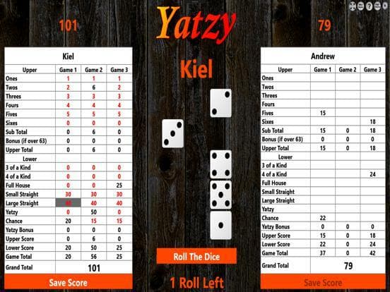 Yatzy Multi-Game Edition screenshot 4