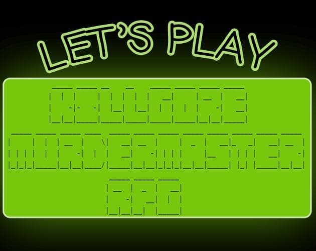 Lets Play KILLGORE MURDERMASTER RPG