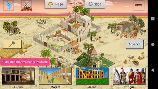 Gladiator Manager (itch) (Prawnage) screenshot 2