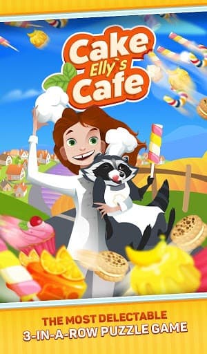 Match - 3 Family Cake Cafe screenshot 3
