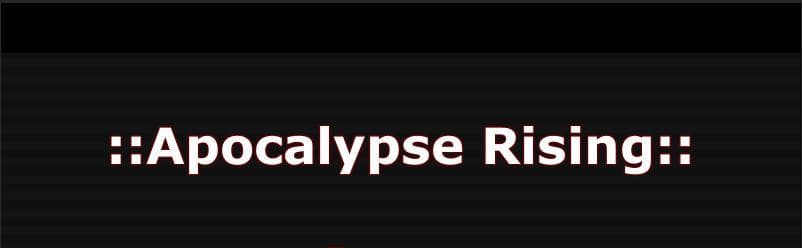 Apocalypse Rising (TEST BUILD, WINDOWS)