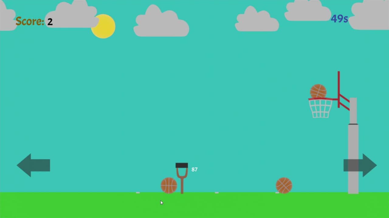 Basket Ball 2D screenshot 2