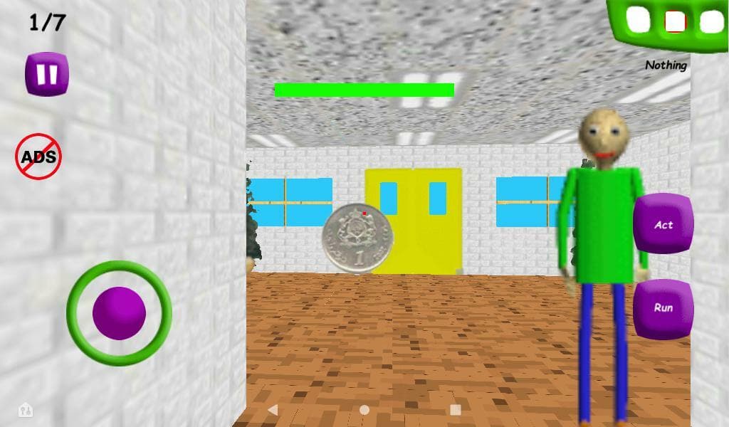 Baldi but Minecraft floor screenshot 6