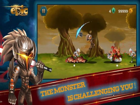 Super heroes Epic Battle screenshot 2