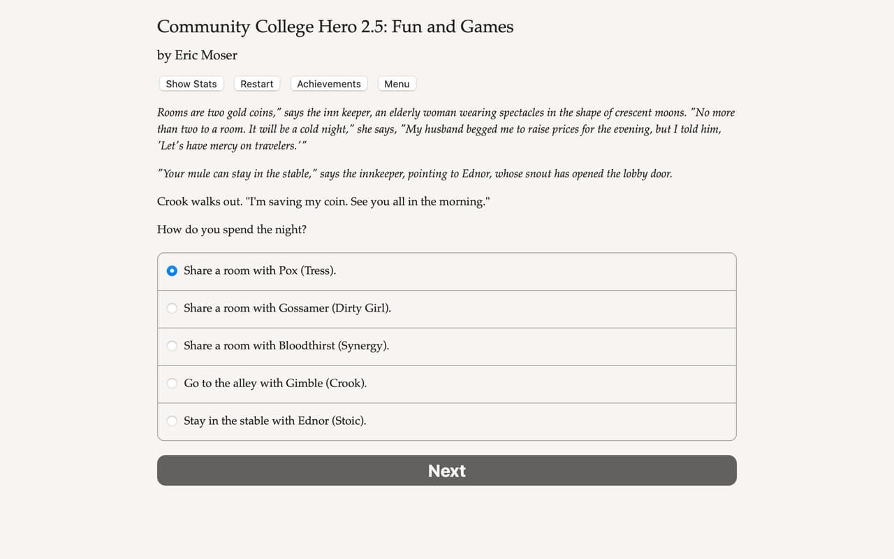 Community College Hero: Fun and Games screenshot 3