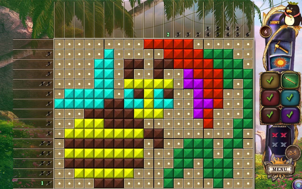 Fantasy Mosaics 17: New Palette screenshot 3