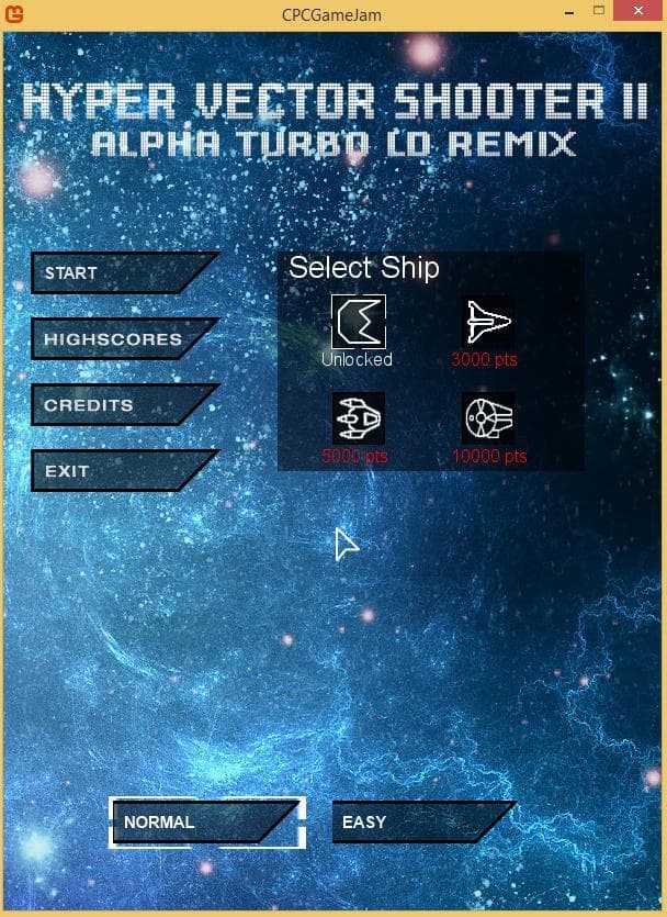 Hyper Vector Shooter II Alpha Turbo LD Remix screenshot 2