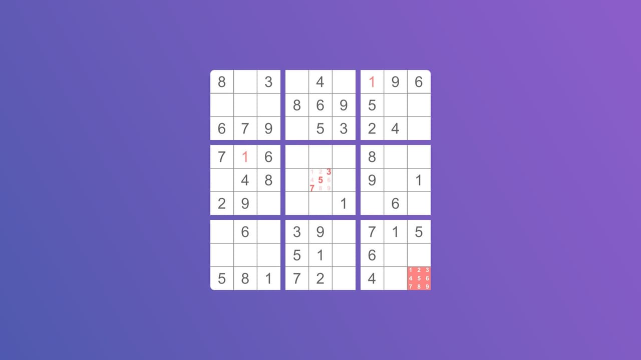 Meta Sudoku screenshot 3