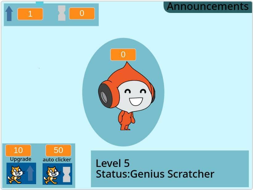 Scratcher Clicker game screenshot 5
