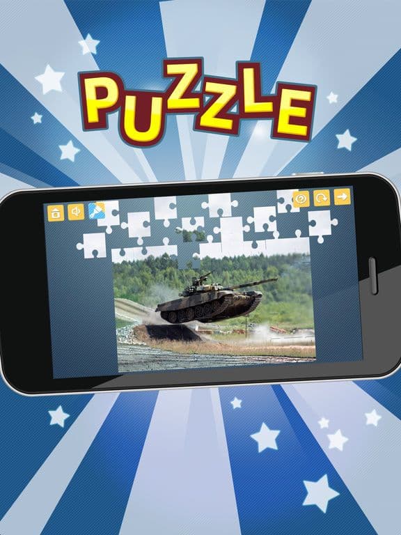 Military Tank Jigsaw Puzzles HD screenshot 3