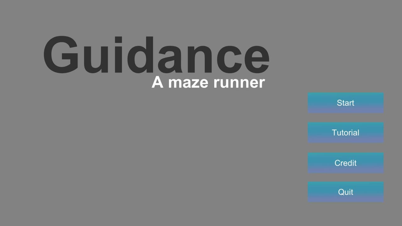 Guidance: A Maze Runner