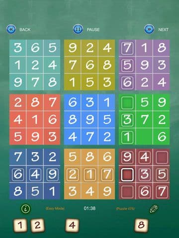 Sudoku -Challenged Math Number Puzzle Game screenshot 4