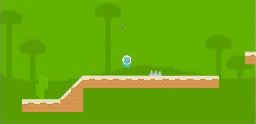 Jumpy Alien