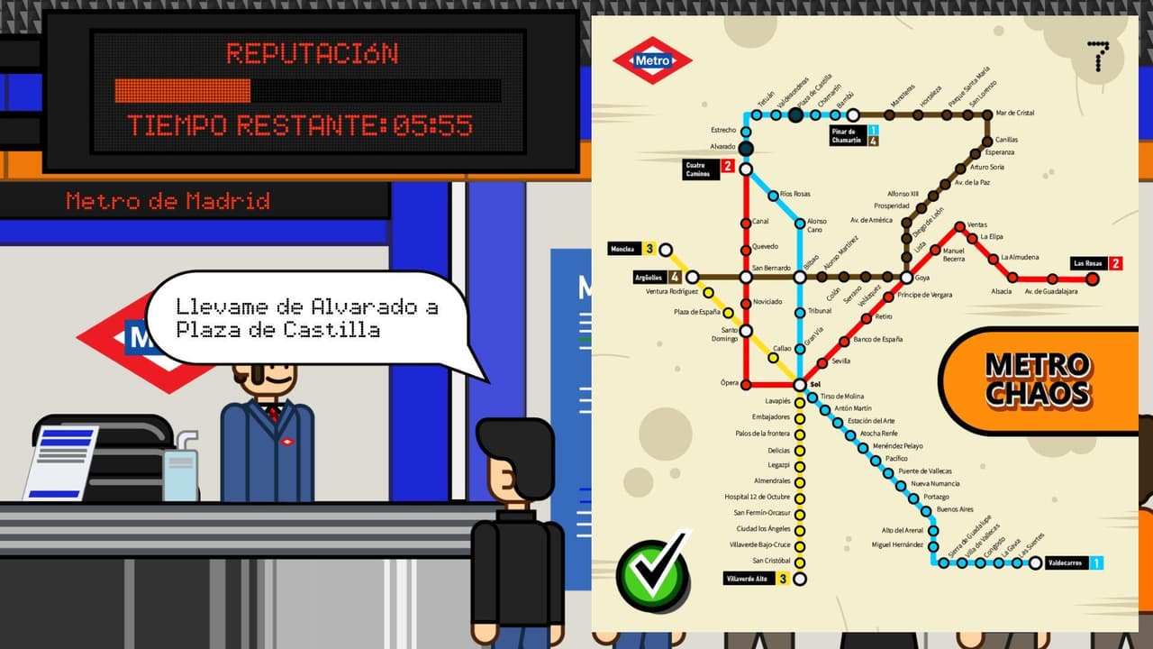 Metro Chaos screenshot 2