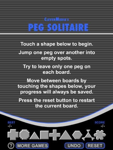 Peg Solitaire by CleverMedia