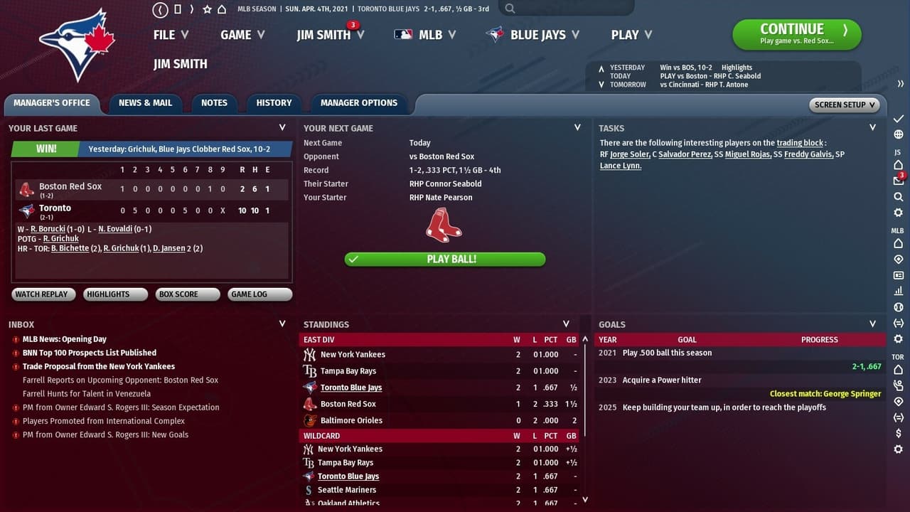 Out of the Park Baseball 22 screenshot 4