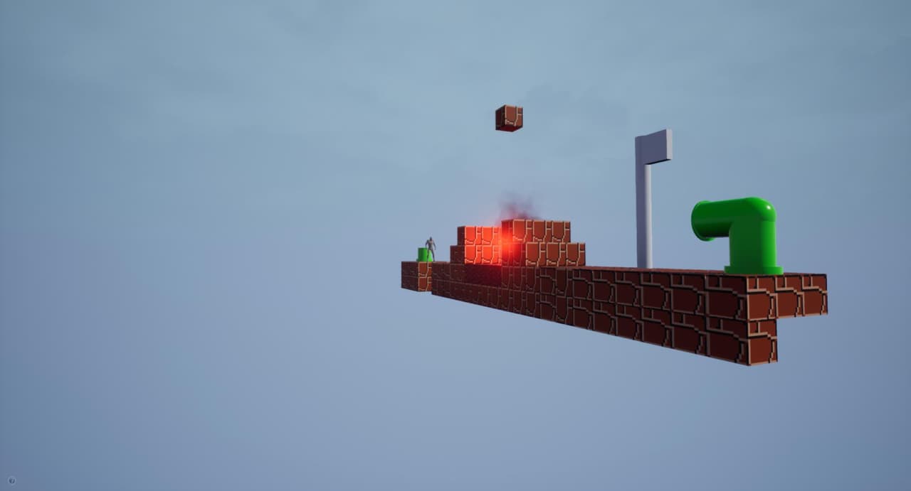 Unreal Mario 2 stage demo