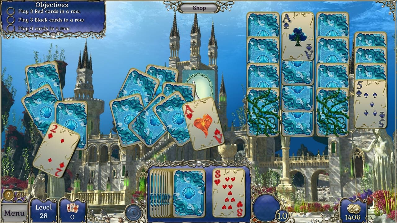 Jewel Match Atlantis Solitaire 2 - Collectors Edition screenshot 5