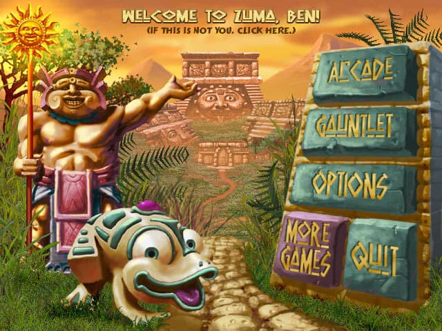 Zuma Deluxe screenshot 2