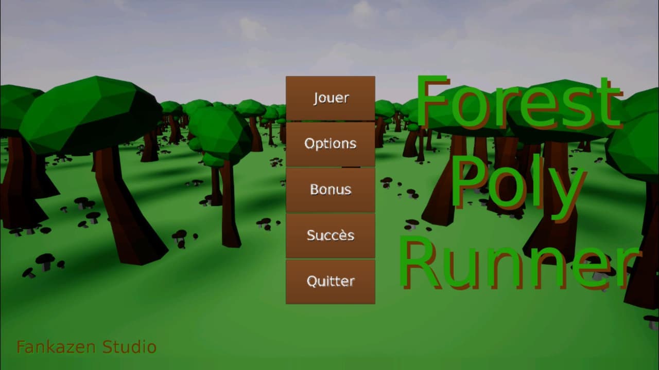 Forest Poly Runner screenshot 2