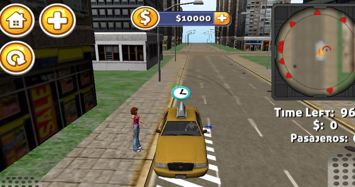 3D Duty Taxi Driver Game