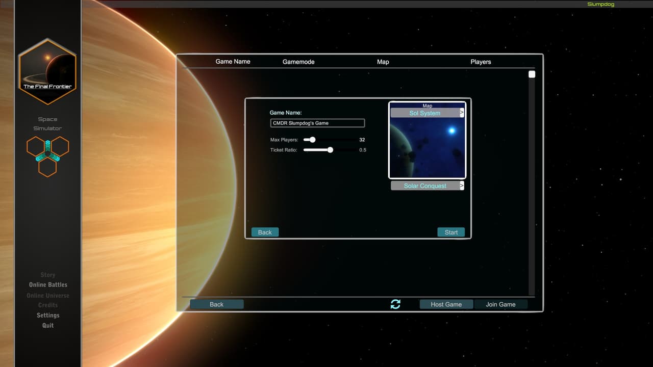 The Final Frontier: Space Simulator screenshot 3