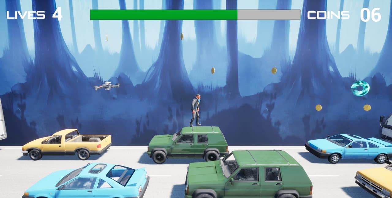 Road Runner (itch) (StuDougGameDev)