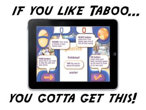Bleep Word iTaboo Game screenshot 2