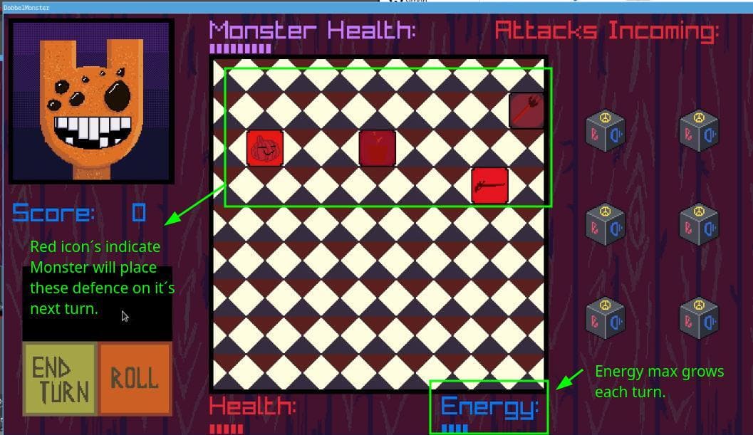 Dobbelsteen Monster
