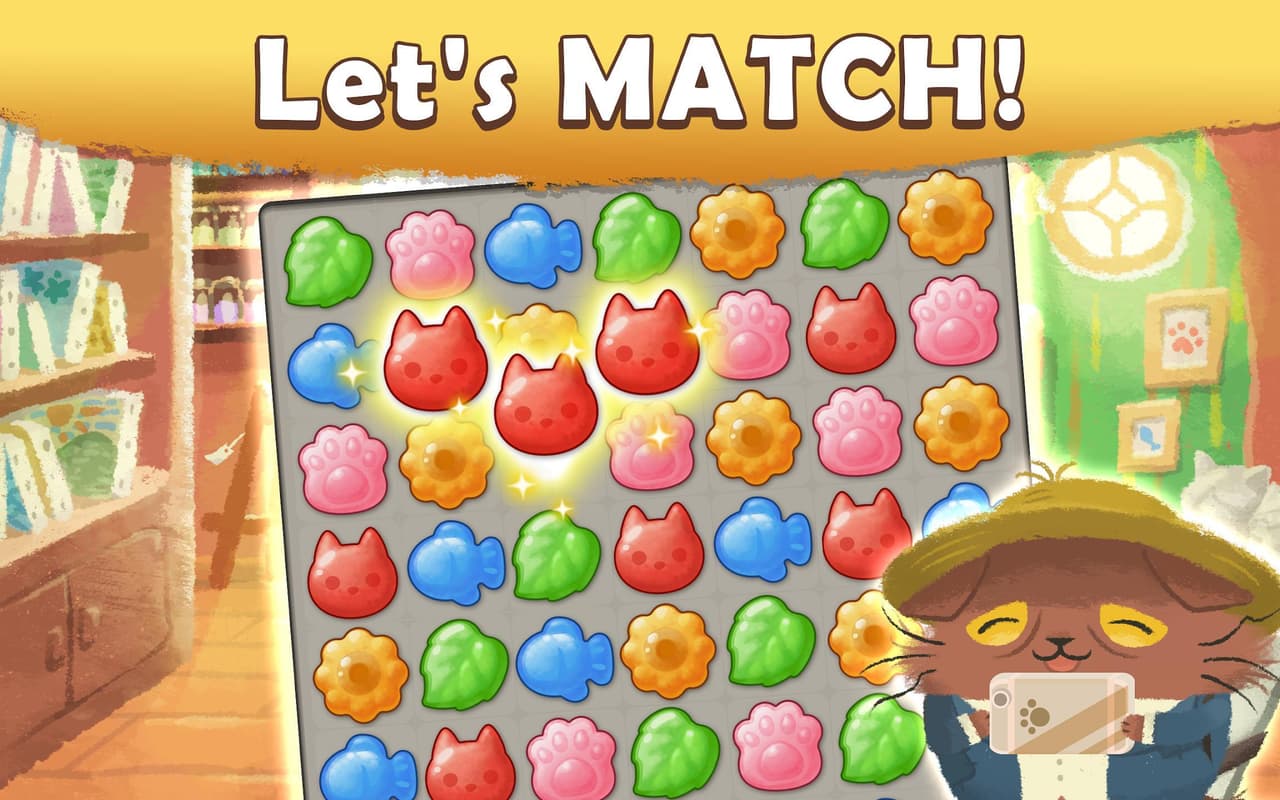 Cats Atelier - A Meow Match 3 screenshot 3