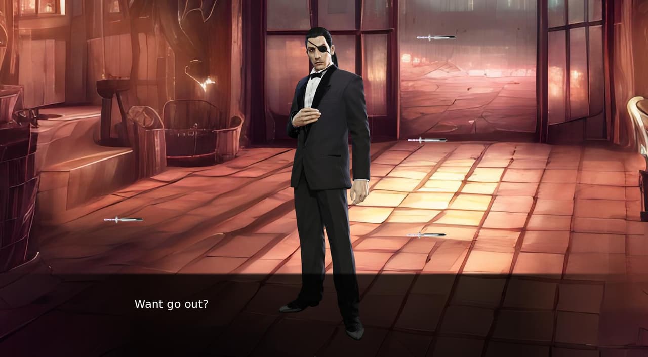 Dance with Majima screenshot 3