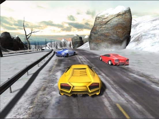 Car Racing Winter PRO screenshot 3